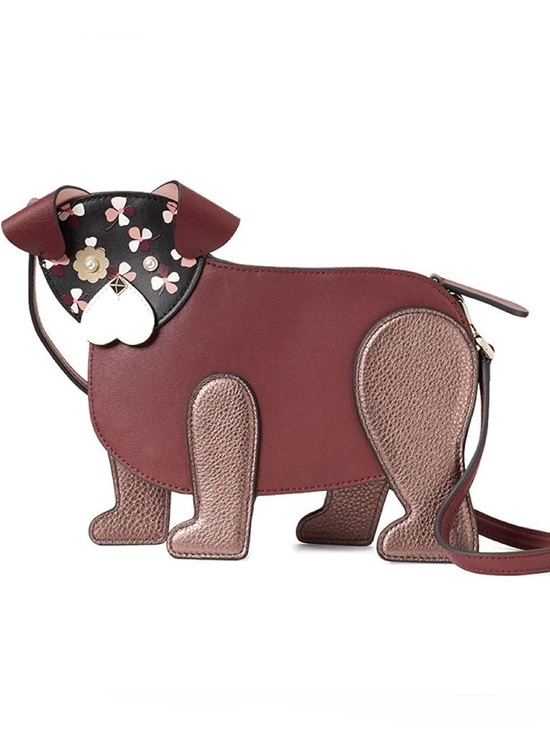 kate spade Handbags - Rare Kate Spade Floral Pup dog novelty crossbody bag
